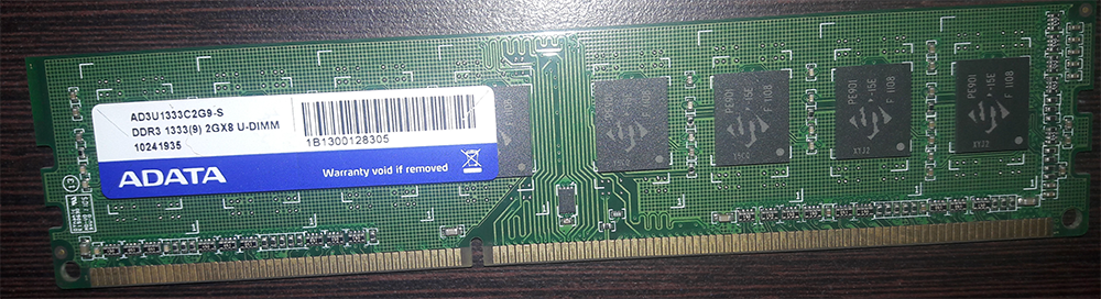 MEMORIA DDR3-1333-2GB-ADATA